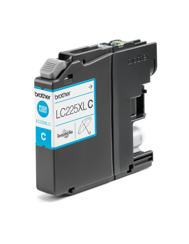 Brother LC225XLC cartuccia d'inchiostro 1 pz Originale Resa elevata (XL) Ciano