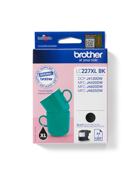 Brother LC227XLBK cartuccia d'inchiostro 1 pz Originale Nero