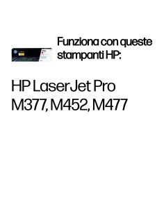 HP Cartuccia Toner originale magenta LaserJet 410A 2