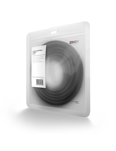 Lindy 48195 cavo di rete Nero 5 m Cat6 U/UTP (UTP)