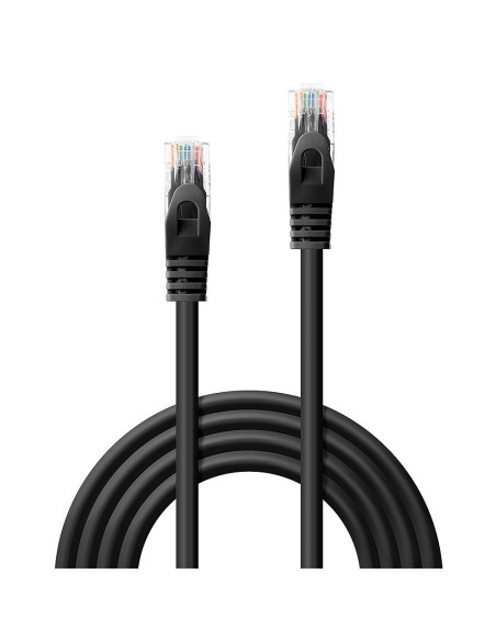 Lindy 48195 cavo di rete Nero 5 m Cat6 U/UTP (UTP)