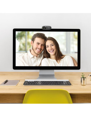 Logitech 960-001065 webcam 5 MP 1280 x 720 Pixel USB Nero