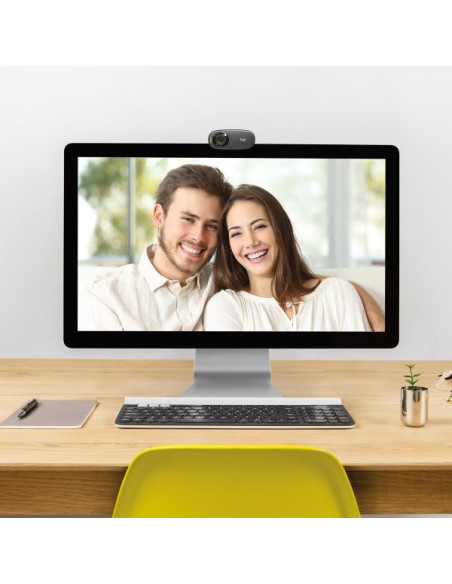 Logitech 960-001065 webcam 5 MP 1280 x 720 Pixel USB Nero