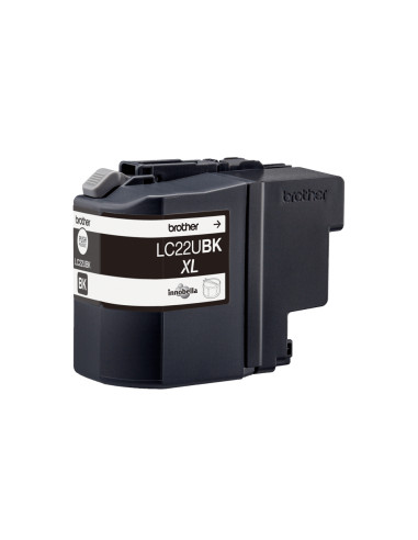 Brother LC22UBK cartuccia d'inchiostro 1 pz Originale Resa elevata (XL) Nero