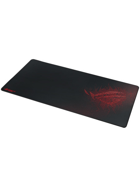 ASUS ROG Sheath Tappetino per mouse per gioco da computer Nero, Rosso