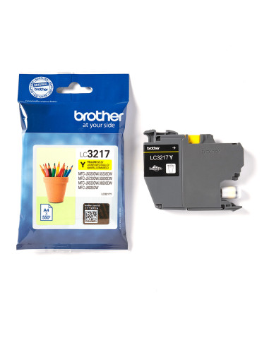 Brother LC3217Y cartuccia d'inchiostro 1 pz Originale Giallo