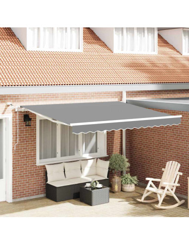 Struttura della tenda Bianco 350 x 250 cm Alluminio