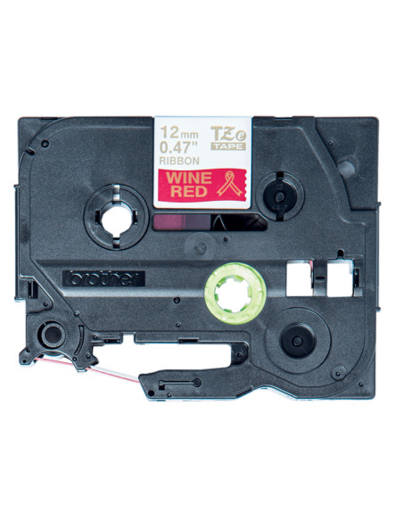 Brother TZE-RW34 nastro per etichettatrice Oro su rosso
