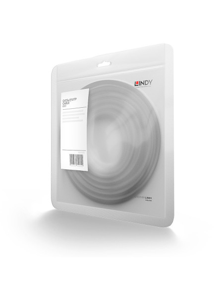 Lindy 48341 cavo di rete Grigio 0,5 m Cat5e F/UTP (FTP)