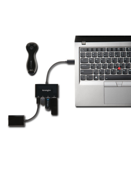 Kensington Hub USB-C a 4 porte CH1000