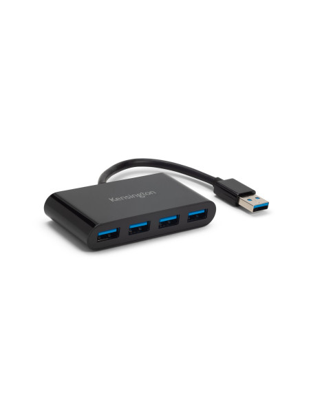 Kensington Hub a 4 porte USB 3.0 UH4000 - Nero