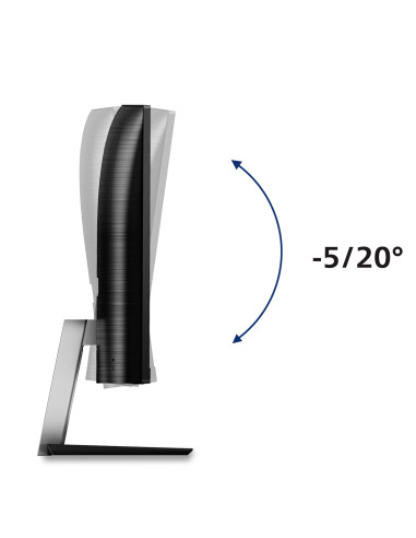 Philips E Line 325E1C/00 Monitor PC 80 cm (31.5") 2560 x 1440 Pixel Quad HD LCD Nero