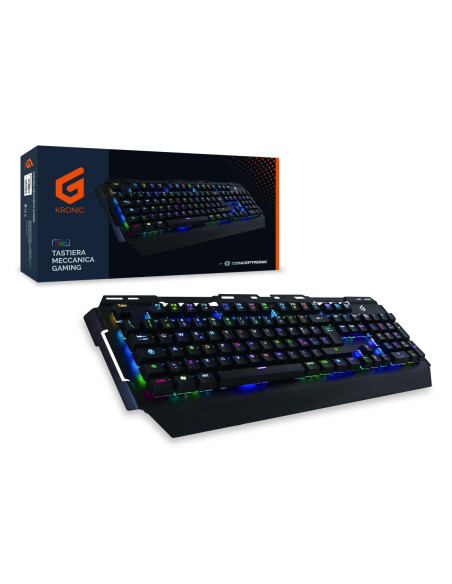 Conceptronic KRONIC tastiera Gaming USB QWERTY Italiano Nero