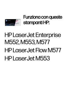 HP Cartuccia Toner magenta originale ad alta capacità LaserJet 508X 2