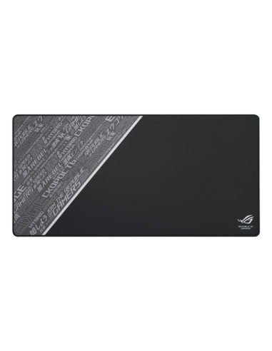 ASUS ROG Sheath BLK LTD Tappetino per mouse per gioco da computer Nero, Grigio, Bianco