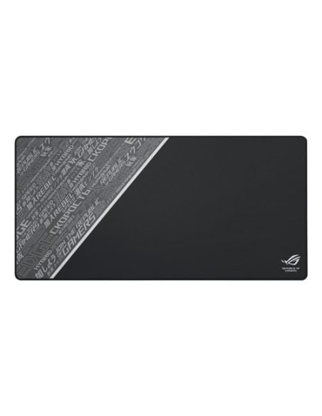ASUS ROG Sheath BLK LTD Tappetino per mouse per gioco da computer Nero, Grigio, Bianco