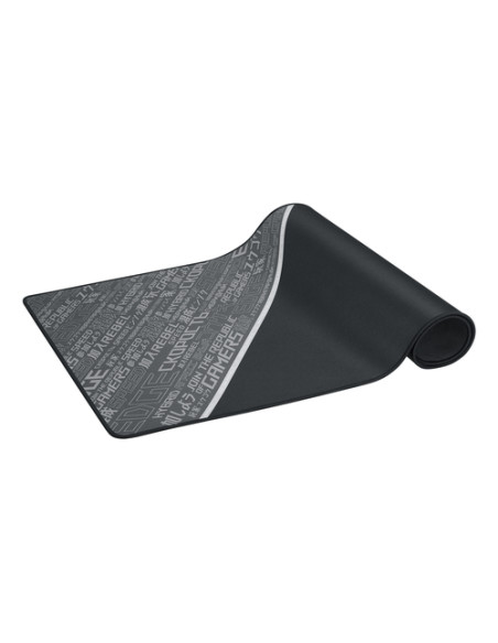 ASUS ROG Sheath BLK LTD Tappetino per mouse per gioco da computer Nero, Grigio, Bianco