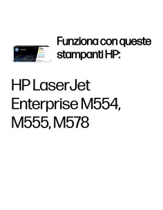 HP Cartuccia toner giallo originale LaserJet 212A 2