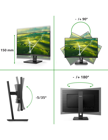Philips B Line 272B1G/00 Monitor PC 68,6 cm (27") 1920 x 1080 Pixel Full HD LED Nero
