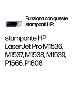 HP Cartuccia Toner originale nero LaserJet 78A 2