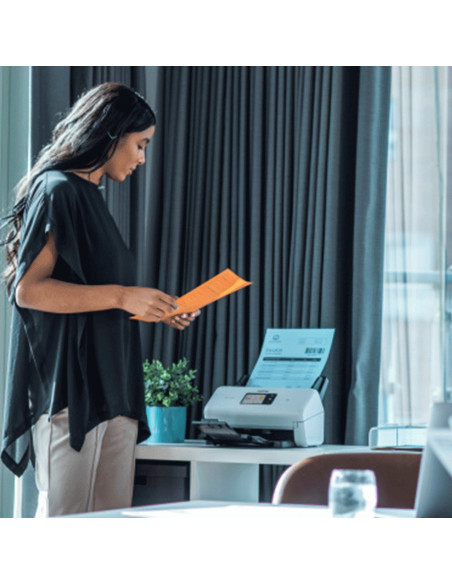 Brother ADS-4500W scanner Scanner ADF 600 x 600 DPI A4 Nero, Bianco