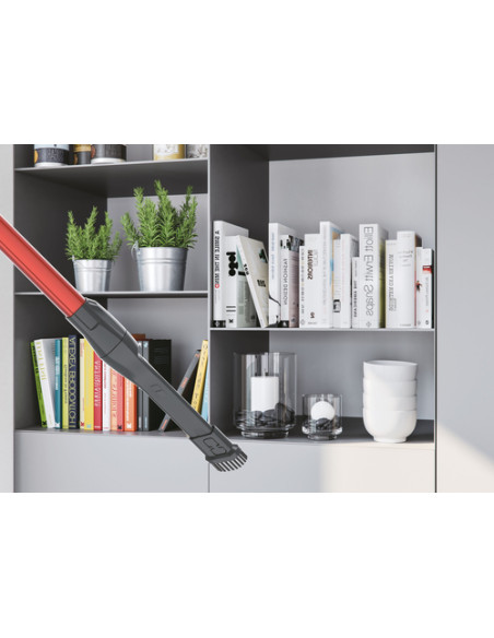 Hoover HF322AFP 011 Aspirapolvere a bastone 2 in 1 Batteria Secco Tessuto Senza sacchetto 0,7 L 240 W Grigio, Titanio