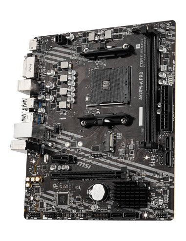 MSI A520M-A PRO scheda madre AMD A520 Socket AM4 micro ATX