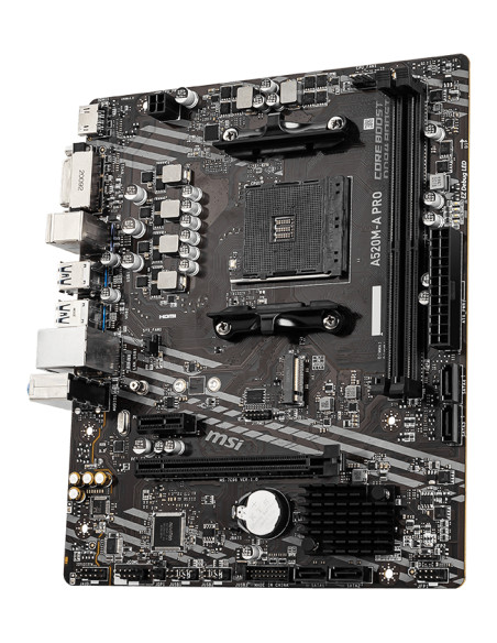 MSI A520M-A PRO scheda madre AMD A520 Socket AM4 micro ATX