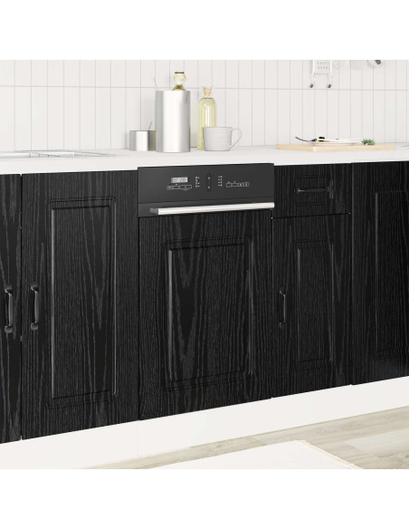 Mobile da cucina Kalmar Rovere Nero 45 x 1,5 x 67 cm
