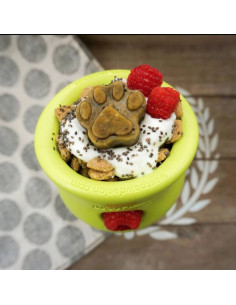 West Paw Giocattolo per Cani con Zogoflex Toppl Verde Mela S