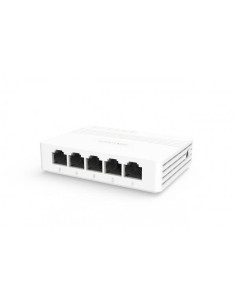 Hikvision DS-3E0505D-E switch di rete Gigabit Ethernet (10/100/1000) Bianco