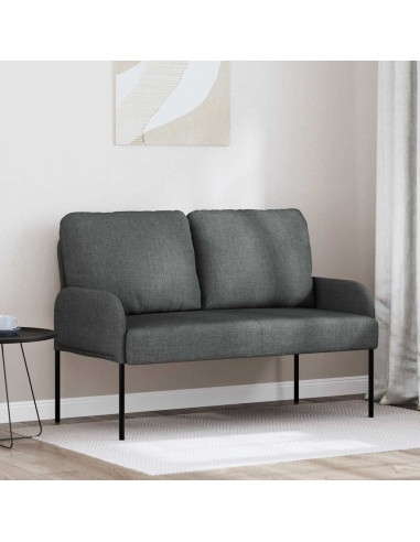 Divani con cuscino 110cm Grigio scuro Legno compensato