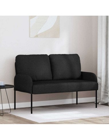 Divani con cuscino 110cm Nero Legno compensato