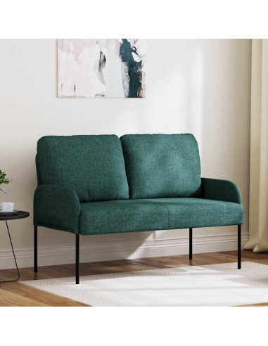 Divani con cuscino 110cm Verde Scuro Legno compensato