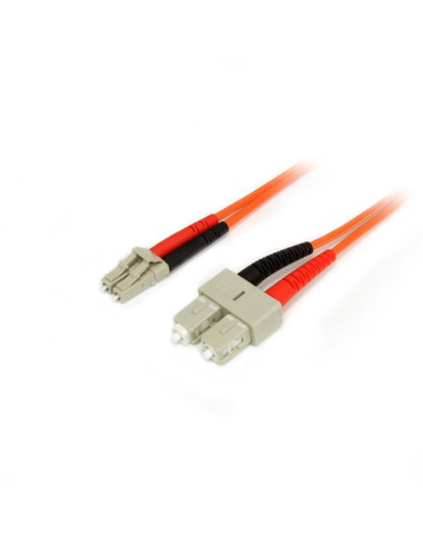 StarTech.com Cavo patch duplex in fibra multimodale 50/125 1 m LC - SC