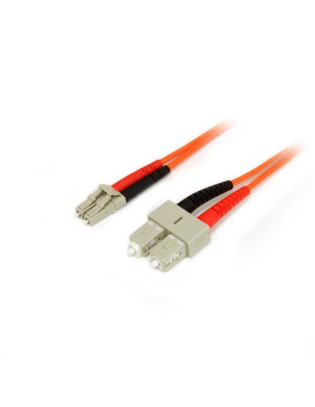 StarTech.com Cavo patch duplex in fibra multimodale 50/125 1 m LC - SC