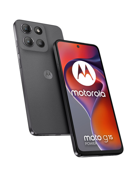 Motorola moto g15 power 17,1 cm (6.72") Doppia SIM Android 15 4G USB tipo-C 8 GB 512 GB 6000 mAh Grigio