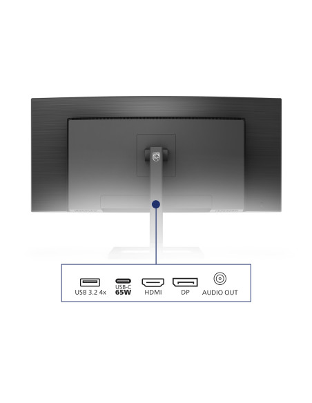 Philips E Line 346E2CUAE/00 Monitor PC 86,4 cm (34") 3440 x 1440 Pixel Wide Quad HD+ LCD Nero