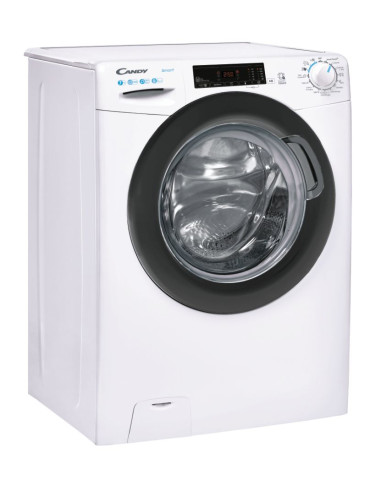 Candy Smart , Lavatrice Slim 7 KG, Classe D, 1200 giri, Bianco, Vapore, Wi-Fi, CSS4127TRE/1-11