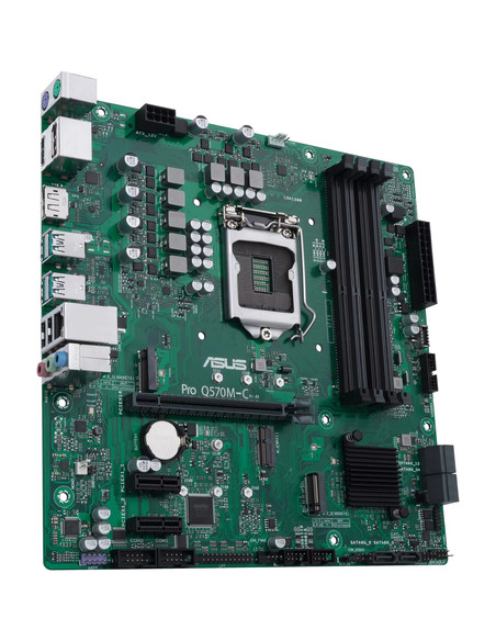 ASUS PRO Q570M-C/CSM Intel Q570 LGA 1200 (Socket H5) micro ATX