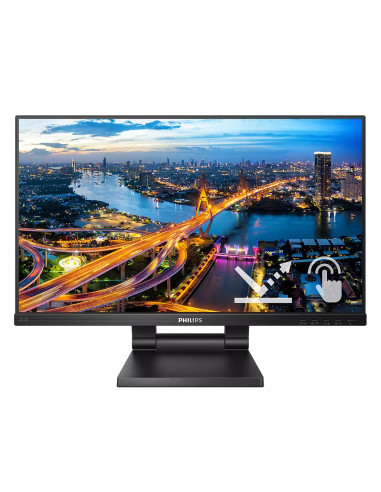 Philips B Line 222B1TC/00 Monitor PC 54,6 cm (21.5") 1920 x 1080 Pixel Full HD LED Touch screen Nero