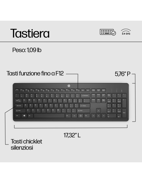 HP Tastiera wireless 230