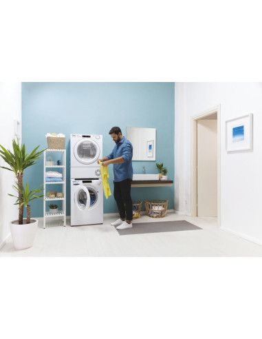 Candy Smart Pro , Asciugatrice 10 KG, Classe E, Bianco, Vapore, Wi-Fi, CSOE H10A2DE-S