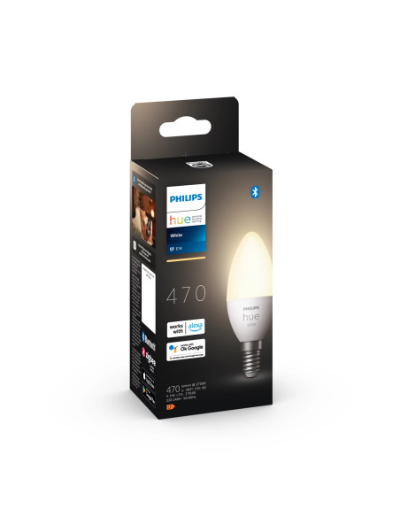 Philips Hue White Lampadina Smart E14 40W