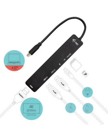 i-tec USB-C Travel Easy Dock 4K HDMI + Power Delivery 60 W