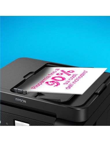 Epson EcoTank ET-4800 stampante multifunzione inkjet 4-in-1 A4, serbatoi ricaricabili alta capacità, 4 flaconi inclusi pari a 7