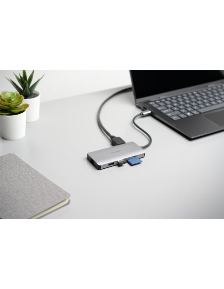 Kensington Hub portatile senza driver 8-in-1 USB-C UH1400P