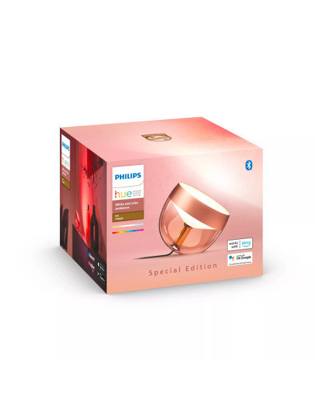 Philips Hue White and Color ambiance IRIS Lampada Smart da Tavolo Rame