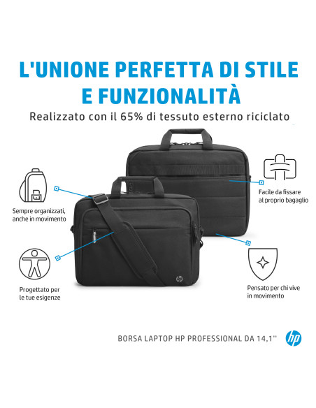 HP Borsa per laptop Professional da 14,1''