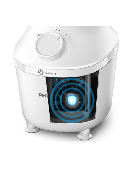 Philips Serie 3000 Series 3000 HR2041/00 Frullatore con tecnologia ProBlend, 450 W, 1,9 l